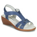 Damart  69994  Sandále Modrá