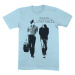 Simon & Garfunkel tričko Walking Modrá