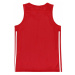 ADIDAS PERFORMANCE Funkčné tričko  červená / biela