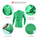 Sesto Senso Thermo Top Short CL39 Green