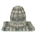 Unisex čiapka a šál Art Of Polo Hat&Snood sk21806 Grey/Graphite