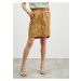 Hnedá sukňa s vreckami ZOOT Baseline Otelia