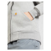 Carhartt WIP Tepláková bunda  sivá / oranžová / čierna