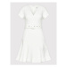Morgan Každodenné šaty 221-ROXANE Biela Regular Fit