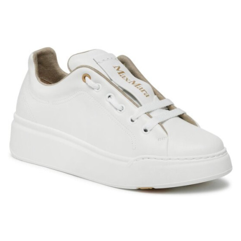 Max Mara Sneakersy Maxiv 23476603336 Biela