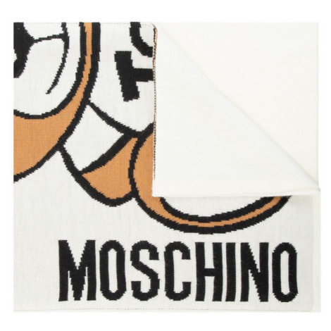 MOSCHINO Bear Logo šál