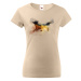 Dámské tričko Líška - tričko pre milovníkov zvierat