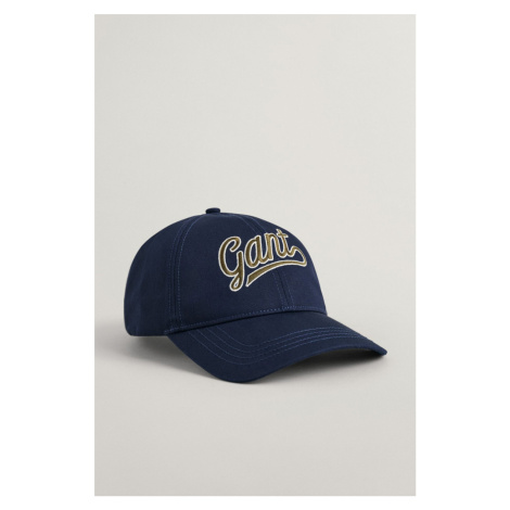 ŠILTOVKA GANT SCRIPT LOGO CAP EVENING BLUE