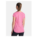 Ružové dámske tričko s potlačou Kilpi NELLIM