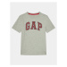 Gap Tričko 473269-01 Sivá Regular Fit