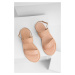 Kožené sandále Answear Lab dámske, béžová farba