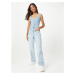 LEVI'S ® Blúzka 'Dani Corset Top'  modrá denim