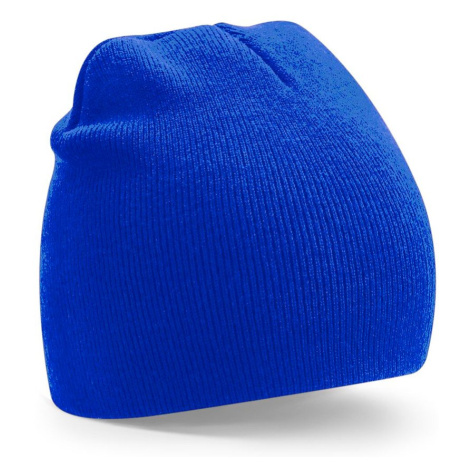 Beechfield Klasická recyklovaná čiapka Beanie - Kráľovská modrá