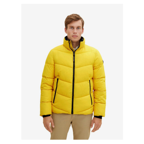 Zimné bundy pre mužov Tom Tailor - žltá