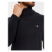 Gant Rolák Classic Cotton Rollerneck 8030563 Čierna Regular Fit