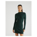 Abercrombie & Fitch Pletené šaty  zelená