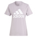 adidas LOUNGEWEAR ESSENTIALS LOGO Dámske tričko, fialová, veľkosť