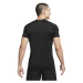 Pánske tréningové tričko s krátkym rukávom NIKE PRO DF SLIM TOP SS-010 BLACK WHITE