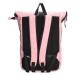 Beagles Ružový vodeodolný objemný ruksak &quot;Raindrop“ 11L