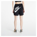 Šortky Nike Sportswear French Terry Fleece High-Rise Shorts Black