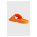Šľapky Karl Lagerfeld KONDO pánske, oranžová farba, KL70004