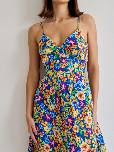 Ako kombinovať letné kvetované šaty?