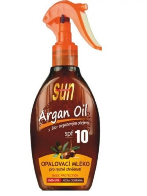 Opaľovacie oleje s arganovým olejom