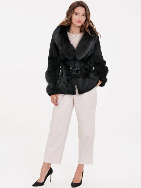 Luxusné dámske kabáty s kožušinou